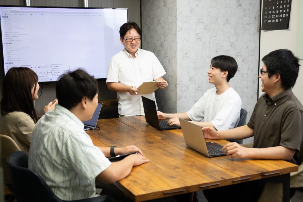 ビジネスマナー研修の様子